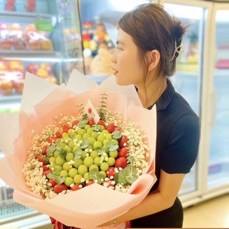 BÓ HOA QUẢ TẶNG NGƯỜI YÊU